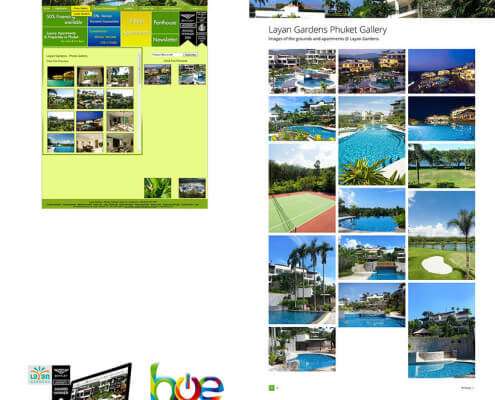 Phuket Website Redesign - Layan Gardens - Gallery