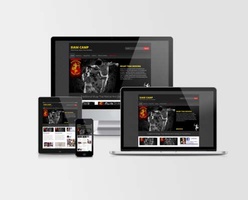 Muay Thai Website Design