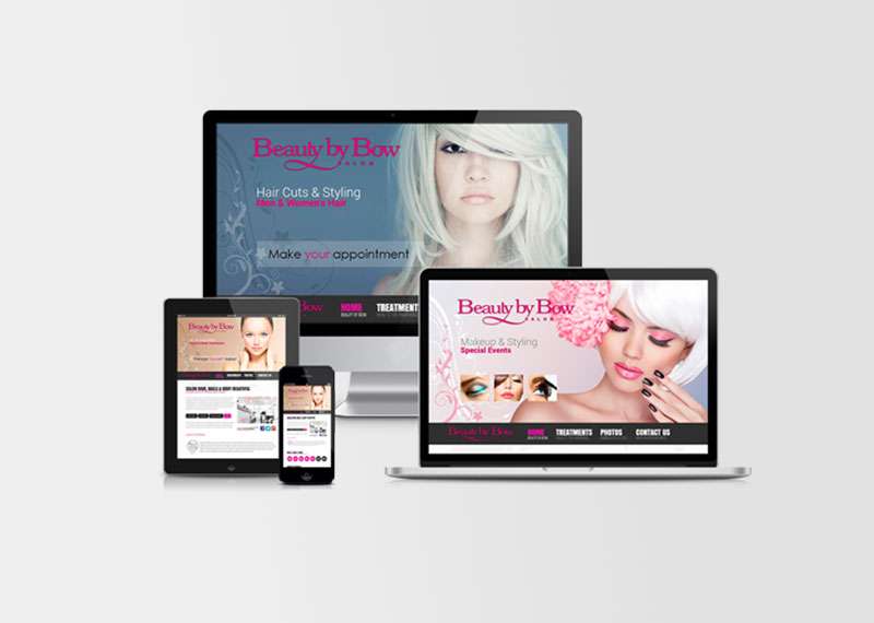 Beauty Salon Responsive Website Design