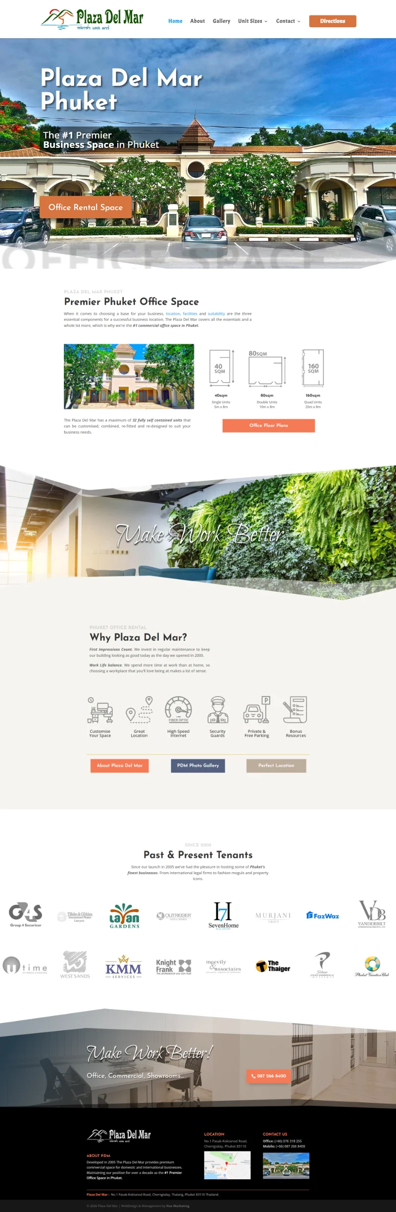 Plaza Del Mar Phuket home page | Hue Marketing
