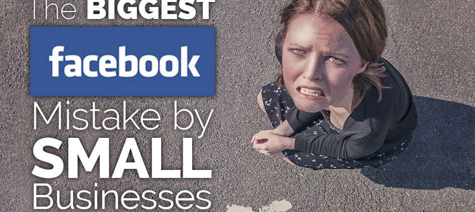 Facebook small business mistake