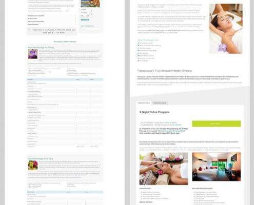 Package Pages Thanyapura Phuket Website Redesign