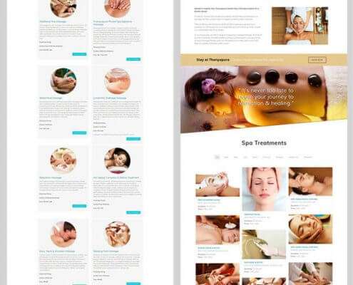 Spa Treatments Thanyapura Phuket Website Redesign