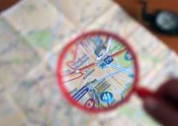 Map And Magnifier