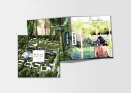 Melia Phuket Karon Property Brochure 8 Printed Closed Gate Fold Property Brochure Design