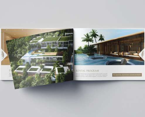 Booklet design for Phuket property development