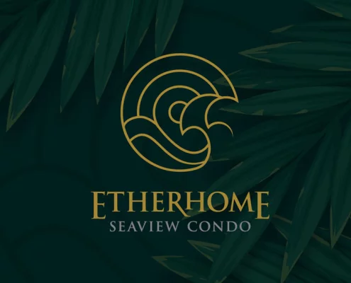 Phuket Property Logo Design Etherhome